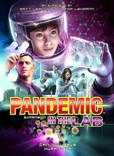 Pandemic: In the Lab board game cover