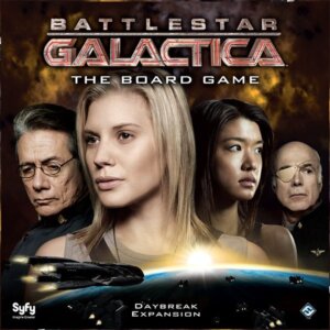 Battlestar Galactica: The Board Game – Daybreak Expansion board game cover