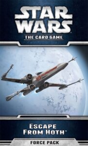 Star Wars: The Card Game – Escape from Hoth board game cover