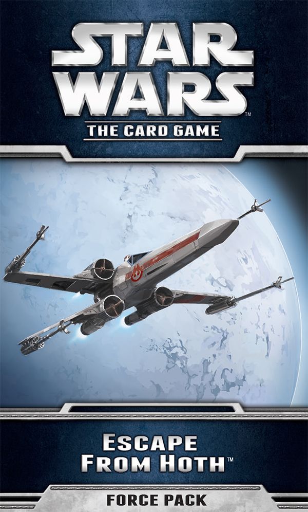 Star Wars: The Card Game – Escape from Hoth board game cover