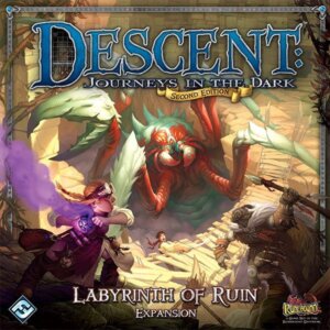 Descent: Journeys in the Dark (Second Edition) – Labyrinth of Ruin board game cover