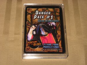 Fortune and Glory: Danger Pack 1 Supplement board game cover