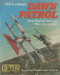 Dawn Patrol: Role Playing Game of WW I Air Combat board game cover