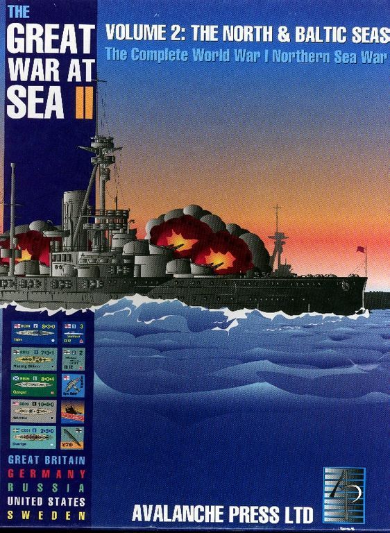 Great War at Sea 2: The North & Baltic Seas board game cover
