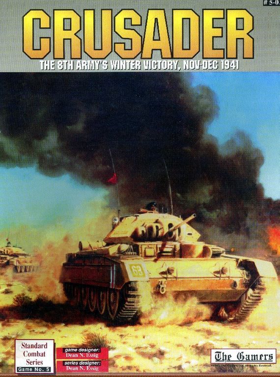 Crusader: The 8th Army’s Winter Victory, Nov-Dec 1941 board game cover