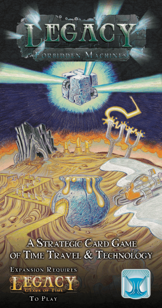 Legacy: Forbidden Machines board game cover