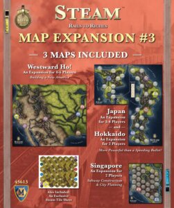 Steam: Map Expansion #3 board game cover