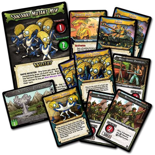 Conquest of Planet Earth: Santarri Mutant Men Supplement board game cover