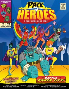 Pack of Heroes board game cover