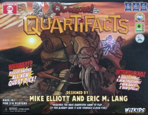 Quarriors! Quartifacts board game cover