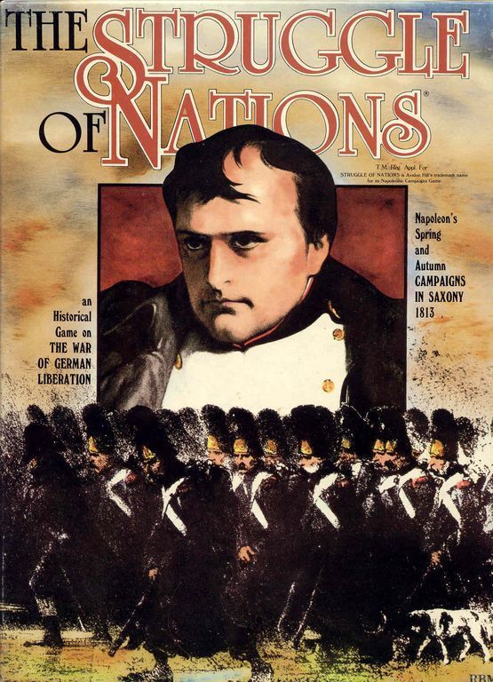 The Struggle of Nations board game cover