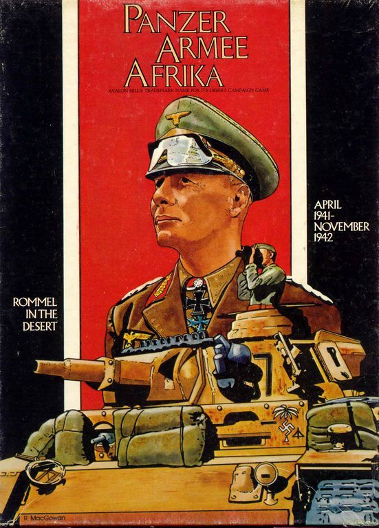 PanzerArmee Afrika: Rommel in the Desert, April 1941 – November 1942 board game cover