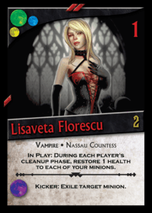 Nightfall: Lisaveta Florescu Promo board game cover