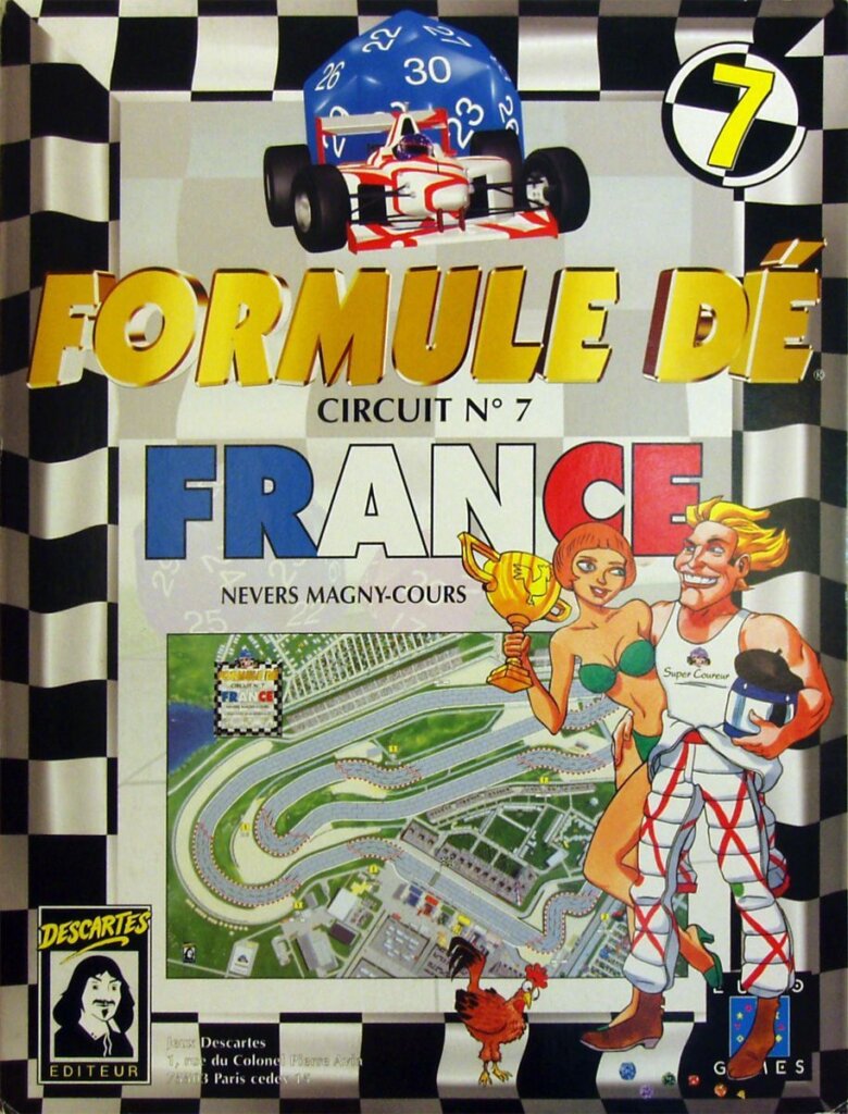 Formula Dé Circuits 7 & 8: Magny-Cours & Monza board game cover