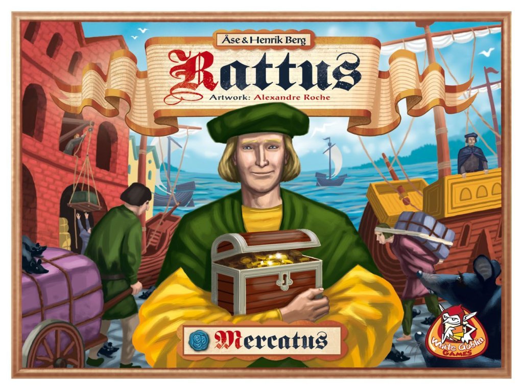 Rattus: Mercatus board game cover