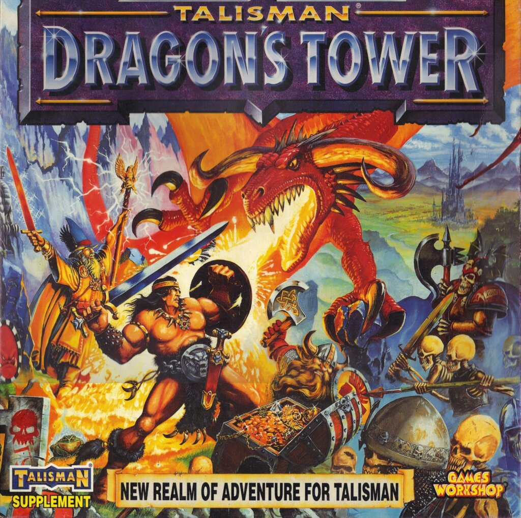 Talisman (Third Edition): Dragon’s Tower board game cover