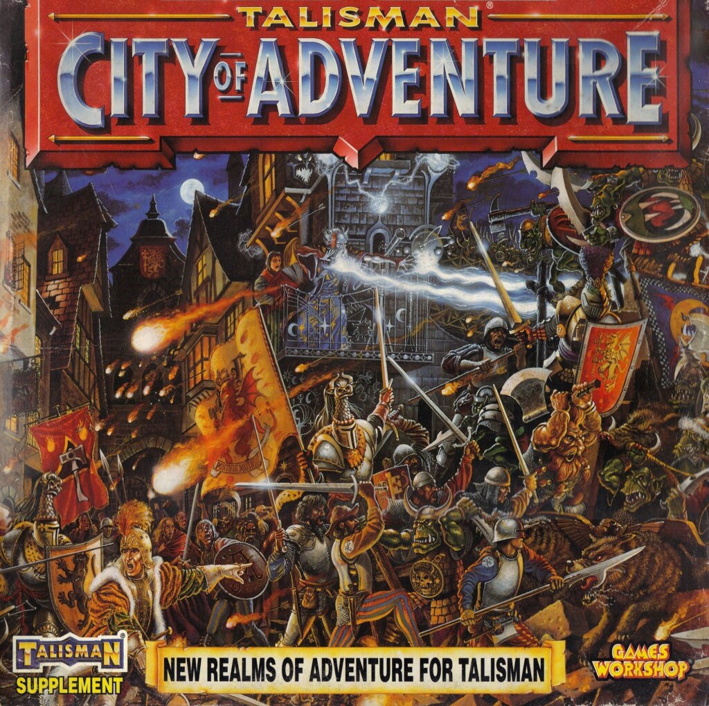 Talisman (Third Edition): City of Adventure board game cover