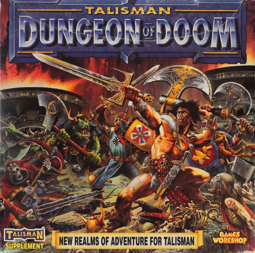 Talisman (Third Edition): Dungeon of Doom board game cover