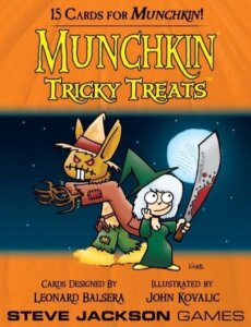 Munchkin Tricky Treats board game cover
