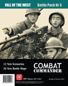 Combat Commander: Battle Pack #5 – Fall of the West board game cover