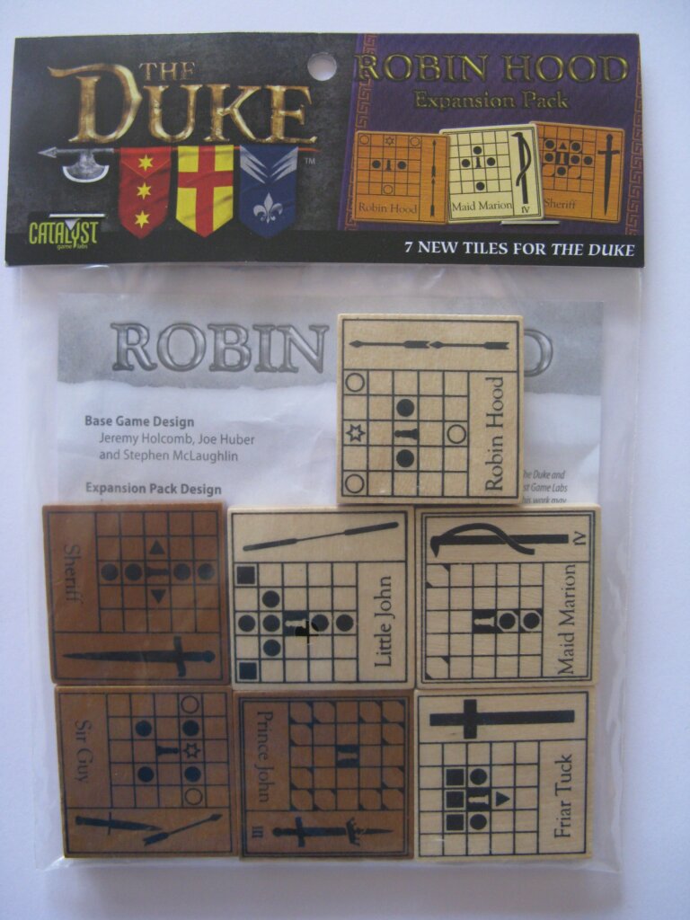 The Duke: Robin Hood Expansion board game cover