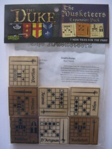 The Duke: Musketeers Expansion board game cover