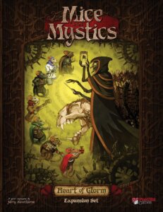 Mice and Mystics: Heart of Glorm board game cover
