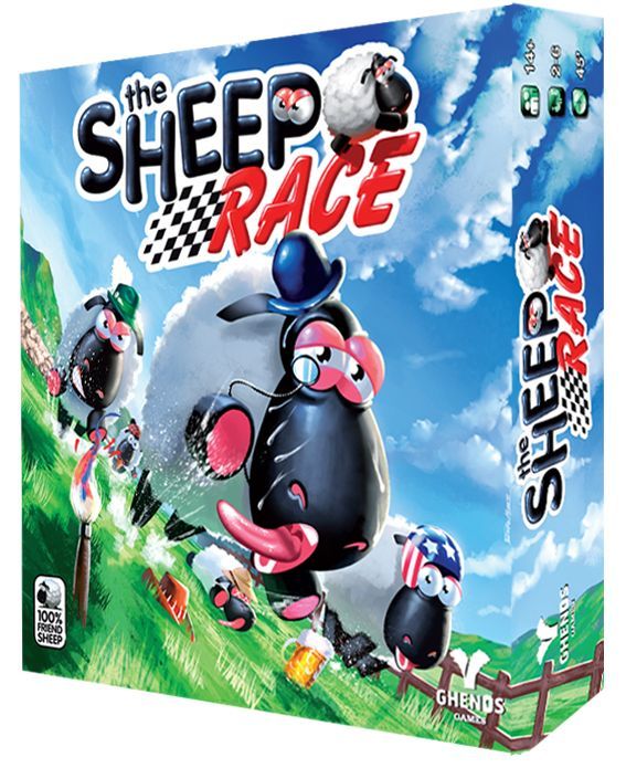 The Sheep Race board game cover