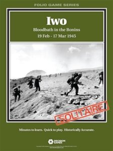 Iwo: Bloodbath in the Bonins 19 Feb – 17 Mar 1945 board game cover