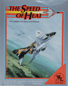 The Speed of Heat: Air Combat Over Korea and Vietnam board game cover
