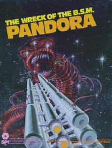 The Wreck of the B.S.M. Pandora board game cover