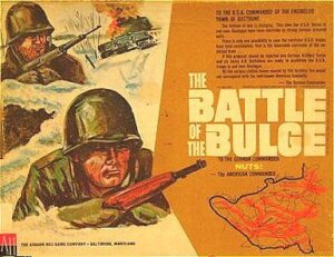 The Battle of the Bulge board game cover