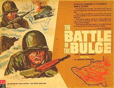The Battle of the Bulge board game cover