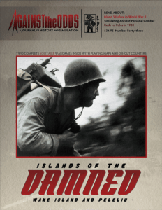 Islands of the Damned: Wake Island and Peleliu board game cover