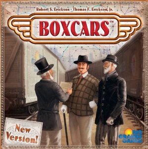 Boxcars board game cover