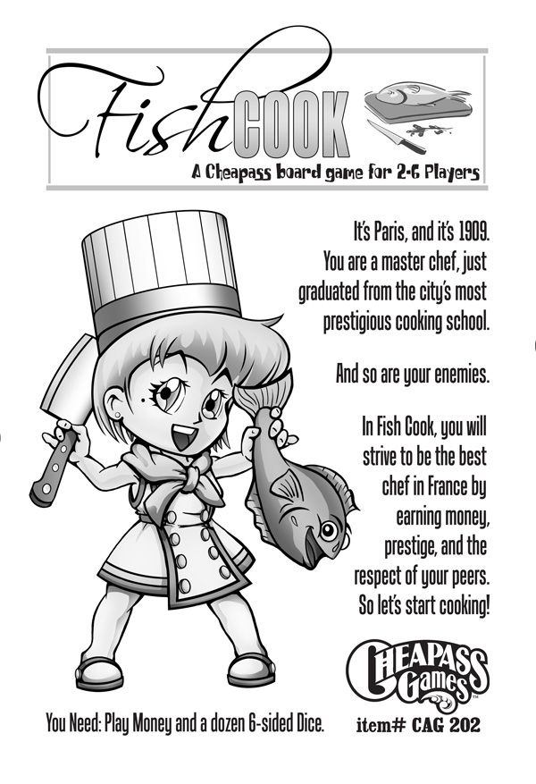 Fish Cook board game cover