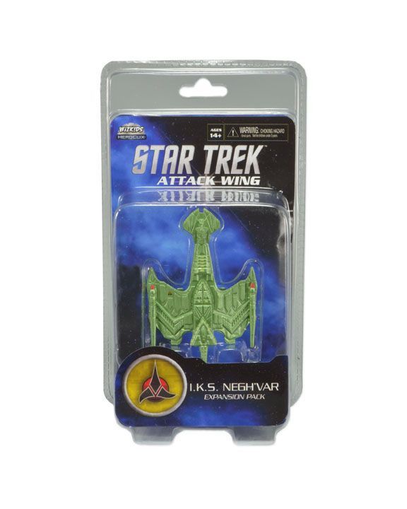 Star Trek: Attack Wing – I.K.S. Negh’Var Expansion Pack board game cover