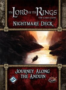 The Lord of the Rings: The Card Game – Nightmare Deck: Journey Along the Anduin board game cover