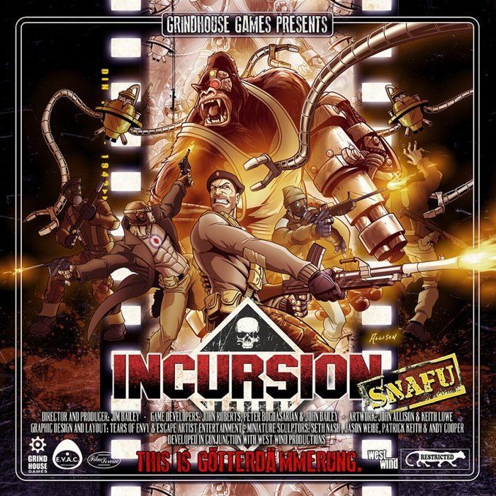 Incursion: SNAFU board game cover