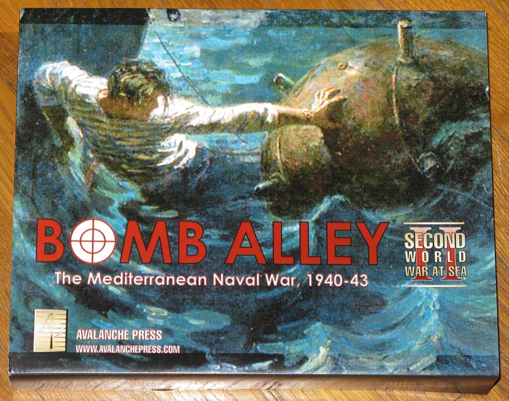 Second World War at Sea: Bomb Alley board game cover