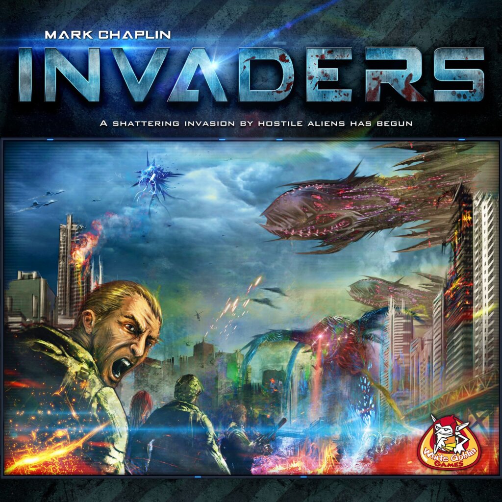 Invaders board game cover