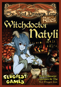 The Red Dragon Inn: Allies – Witchdoctor Natyli board game cover