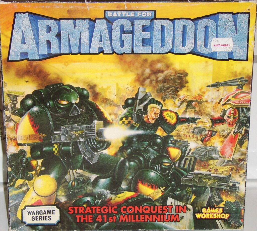 Battle for Armageddon board game cover