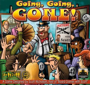 Going, Going, GONE! board game cover