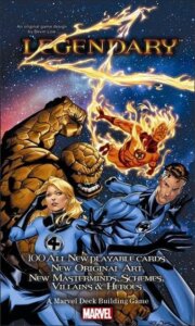 Legendary: A Marvel Deck Building Game – Fantastic Four board game cover
