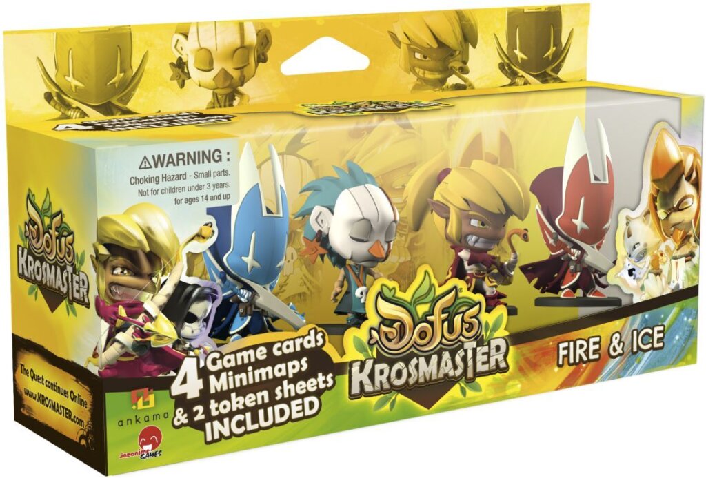 Krosmaster: Arena – Exp #1 – Fire & Ice board game cover