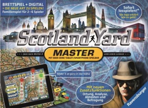 Scotland Yard Master board game cover