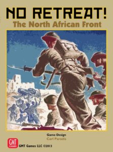 No Retreat!: The North African Front board game cover