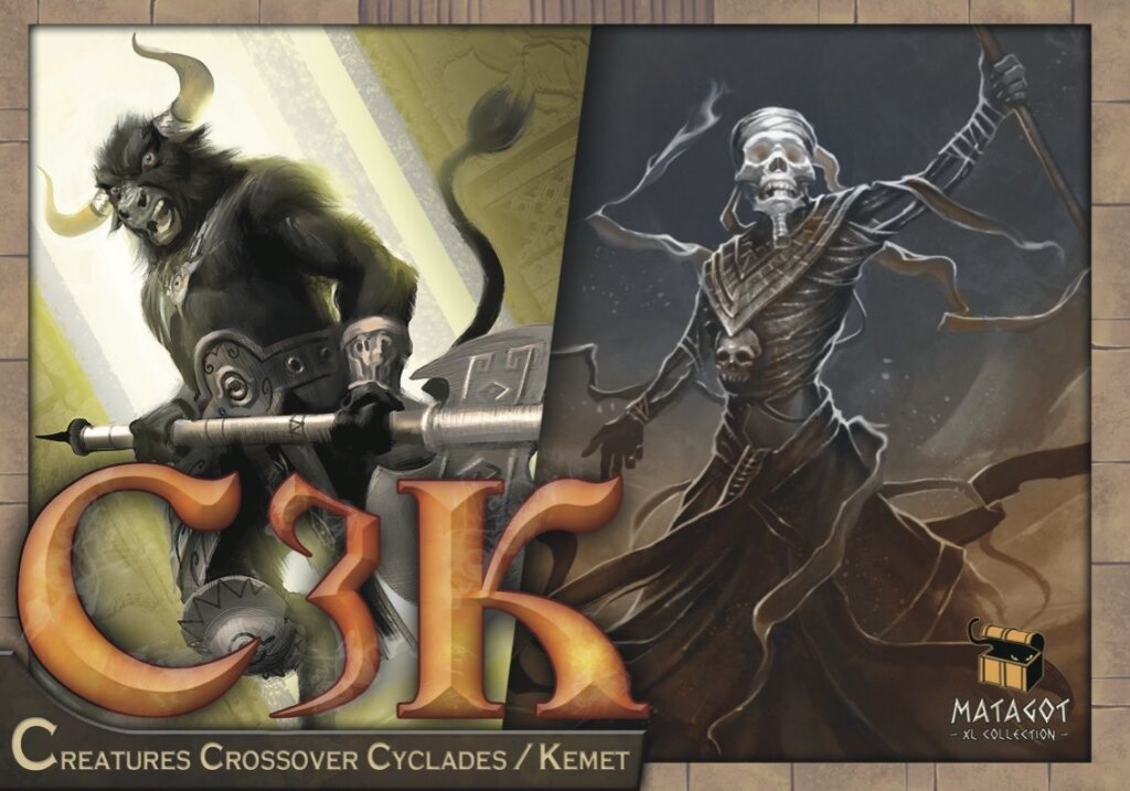 C3K: Creatures Crossover Cyclades/Kemet board game cover