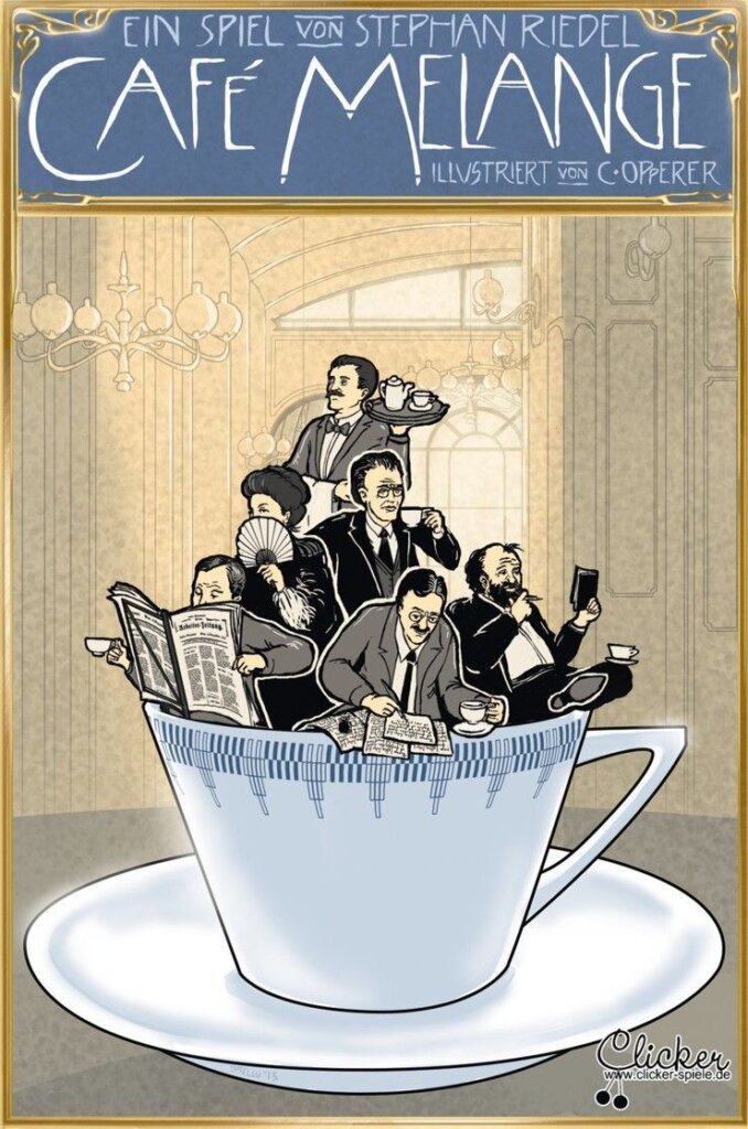 Café Melange board game cover
